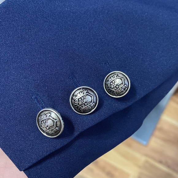 Aqua oversized navy blazer - Picture 4 of 4